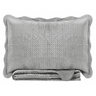 Colcha Velvet Neo Casal Cinza Limestone 220x240 Camesa - 1