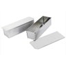 Kit 5 Assadeiras Para Pao De Forma Estampada Aluminio Com Tampa 30X10x10 - Imeca - 1