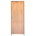 Ver imagem 1 de Kit Porta de Madeira Semi-oca Lisa Rodam Padrão Curupixá - Lado Direito - 2.10 (a) X 0.62 (l)