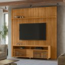 Ver imagem 6 de Painel para Tv 75 Polegadas Composição Bancada Prestigio Cumaru