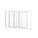 Ver imagem 2 de Janela de Correr Abertura Dupla 3 Folhas Vidro Liso 100x200cm Espresso Esquadrias