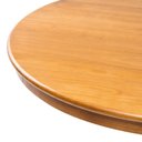 Ver imagem 7 de Mesa de Jantar 4 Lugares Redonda Tampo de Madeira Maciça Gardênia Mel