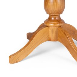 Mesa de Jantar 4 Lugares 115x115cm Madeira Maciça Gardênia  - 7