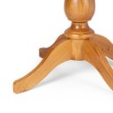 Ver imagem 7 de Mesa de Jantar 4 Lugares Redonda Tampo de Madeira Maciça Gardênia