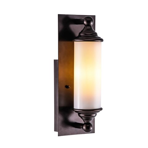Arandela Colonial Majestade Marrom 34,5cm 1e27 Ip20 Galaxy Led