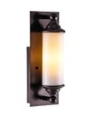 Ver imagem 1 de Arandela Colonial Majestade Marrom 34,5cm 1e27 Ip20 Galaxy Led