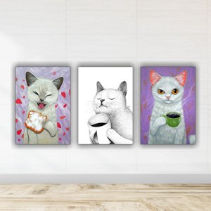 Kit Quadros Decorativos PET 3 peças
