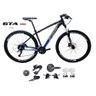 Bicicleta Aro 29 Ksw Xlt Kit 2x9 Gta Sunrun Freio Disco K7 11/36 Pedivela 24/38d Garfo com Trava - - 1
