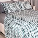 Ver imagem 3 de Jogo de Cama Duplo Casal 4 Peças 140 Fios 250x220cm Cael Realce Premium - Sultan
