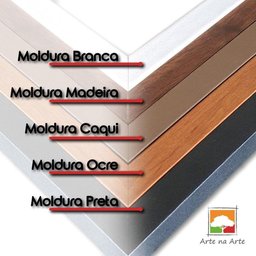 Quadro Decorativo Textura Cx Alta Leoa Cores 1 Pç 40x60  Titulo Leoa Branca Moldura Preta - 4