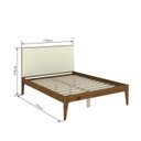 Ver imagem 4 de Cama de Casal Madeira Maciça Club Artemobili