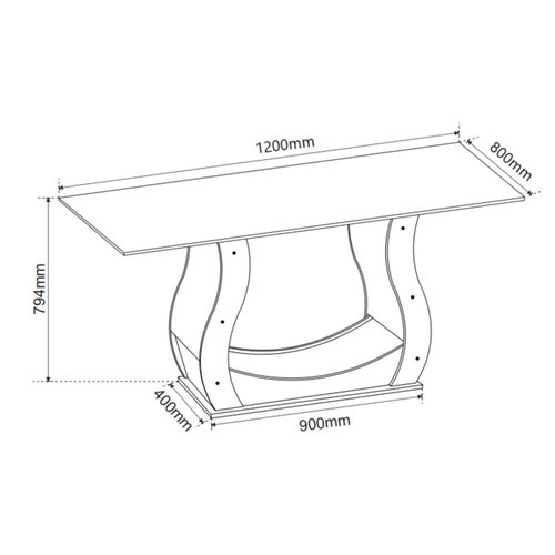 Conjunto Sala de Jantar Mesa Criare com 4 Cadeiras Venus Viero Móveis em  Promoção na Americanas