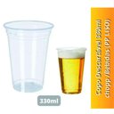 Ver imagem 3 de Copo 300ml 330ml Descartável Liso Chopp Suco Refri Pp C/500