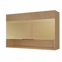 Ver imagem 1 de Armário 1 Porta Basculante Vidro Reflecta Infinito Realeza Premium Mdf Nesher