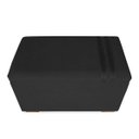 Ver imagem 3 de Recamier Puff Baú Organizador no Boucle com Cinto Preto:preto
