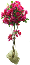 Ver imagem 1 de Arvore Flores Artificiais de Primavera Bougainville 140cm