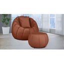 Ver imagem 7 de Kit Poltrona + Puff Concha + Almofada Veludo Terracota