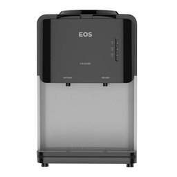 Bebedouro de Mesa para Garrafão Eos Mineralle Compacto com Compressor Preto Ebc03p 220v - 1