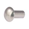 Rebite Maciço Cabeça Redonda de Aluminio 5/32 X 11 - 2