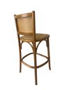 Ver imagem 3 de Banqueta Tomer Assento Rattan Bancada Bistrô Castanho