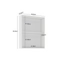 Ver imagem 2 de Espelheira para Banheiro 1 Porta Blanc Branco