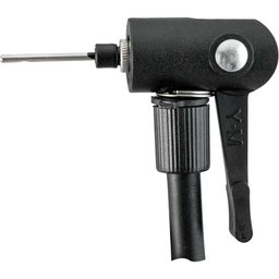 Bomba de Ar com Pedal e Manômetro - Amarela - 60cm - 4