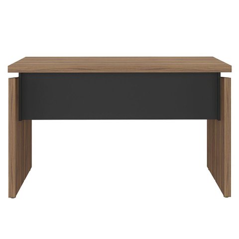 Mesa para Escritório Home Office 125cm Corp A06 Nogal/preto - Mpozenato