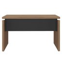 Ver imagem 1 de Mesa para Escritório Home Office 125cm Corp A06 Nogal/preto - Mpozenato