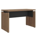 Ver imagem 2 de Mesa para Escritório Home Office 125cm Corp A06 Nogal/preto - Mpozenato