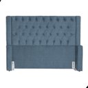 Ver imagem 5 de Cabeceira de Cama Box Estofada 160 Cm Queen Linho Emma