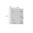 Ver imagem 3 de Espelheira para Banheiro 1 Porta Bia Branco