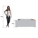 Ver imagem 4 de Cama Infantil Montessoriana Casal Mark em MDF Branco/Louro Freijó Grann