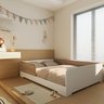 Cama Infantil Montessoriana Casal Mark em MDF - 1