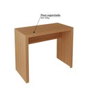 Ver imagem 3 de Mesa de Escritório 90 cm - Amêndoa