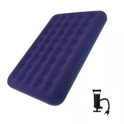 Colchão Inflável Casal Resistente Pvc com Bomba de Inflar Jilong Avenli - 1