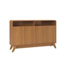 Ver imagem 4 de Bancada Nature Moderno 4 Portas 1 Gaveta MDP 125cm Mais de Casa