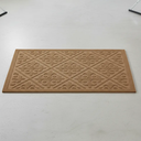 Ver imagem 6 de Capacho Tapete Arabesco Porta Entrada Pvc Antiderrapante Bege