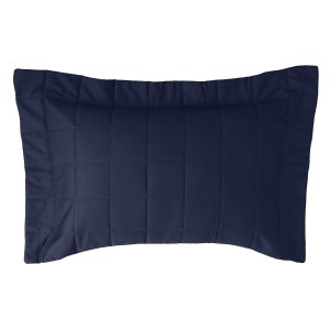 Porta Travesseiro Square Marinho 50x90cm
