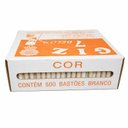 Ver imagem 1 de Giz Escolar Plastificado 500 Unidades Branco - Sete Belo