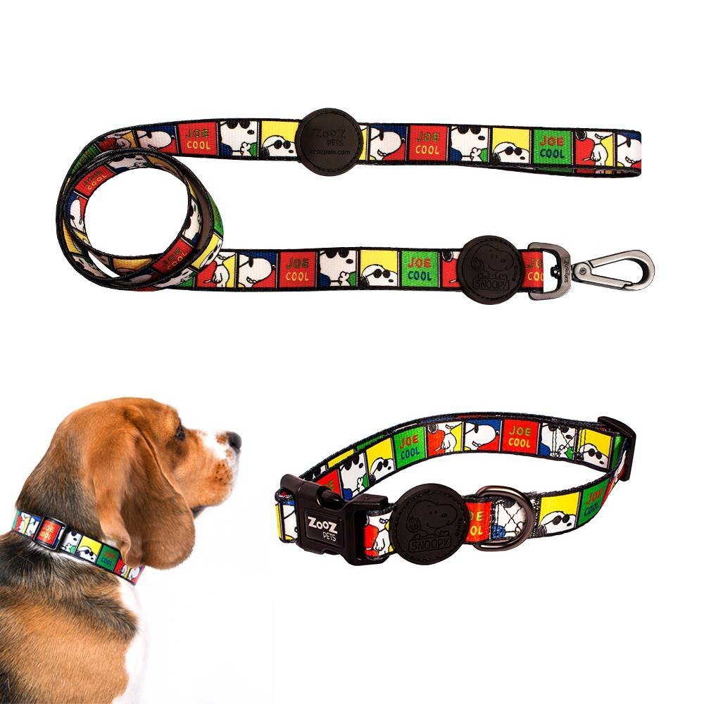 Coleira Com Guia Para Cachorros Pet Joe Cool Zooz Pets P