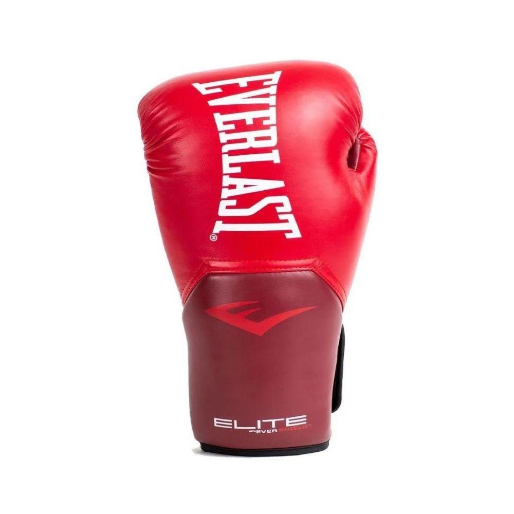 Luva de Boxe e Muay Thai Pro v2 12oz Everlast vermelho  - 4