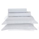 Ver imagem 1 de Jogo de Cama King Satinée 300 Fios Branco Kacyumara Satinee