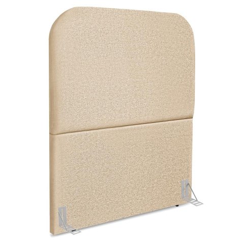 Cabeceira Solteiro 90 Cm com Frame Alana Linho Bege Artte