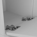 Ver mais imagens de Cama Infantil/Juvenil Beliche com 2 Gavetas 2 Escrivaninhas Branco