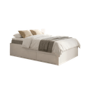 Ver imagem 2 de Cama Casal Dubai 4 Gavetas MDF sem Cabeceira Branco