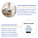 Ver imagem 7 de Cama Queen Dubai 4 Gavetas MDF sem Cabeceira Branco
