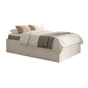 Ver imagem 2 de Cama Queen Dubai 4 Gavetas MDF sem Cabeceira Branco