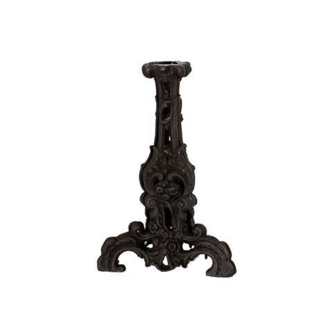 Pé de Mesa Apoio Base Samambaia em Ferro Fundido 60x42cm