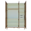 Ver imagem 5 de Guarda Roupa Casal 3 Portas Madeira Maciça/MDF Club Artemobili