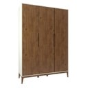 Ver imagem 2 de Guarda Roupa Casal 3 Portas Madeira Maciça/MDF Club Artemobili